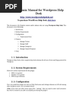 Download Documentation - Wordpress Help Desk by socialmix SN18021894 doc pdf