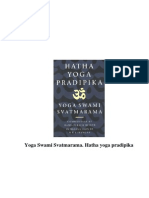 Yoga Swami Svatmarama. Hatha Yoga Pradipika