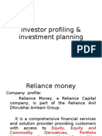 Investor Profiling & Investment Planning