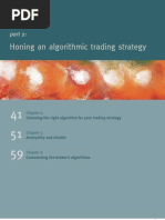 Honing an Algorithmic Trading Strategy