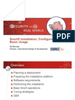 Snort® Installation, Configuration and Basic Usage