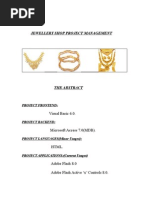 Download Jewellery Shop Project Management by pavunraj SN18022496 doc pdf
