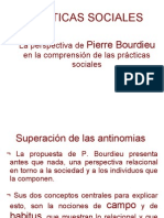 Prácticas Sociales Pierre Bourdieu