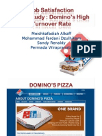 Case Study OB - Domino's Pizza (Job Satisfaction)