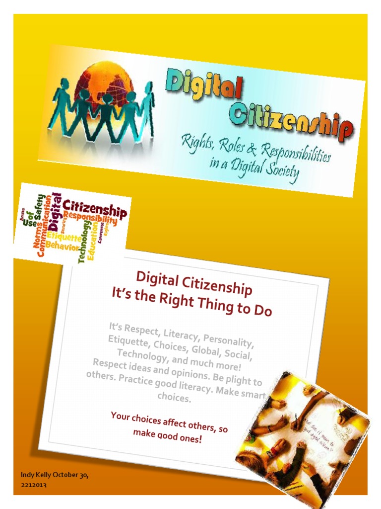 Digital Citizenship: Respect and Choices | PDF