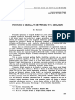 Goldstein, Ivo. Ponovno o Srbima U Hrvatskoj U 9. Stoljeću PDF