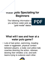 Waterpolo Spectating For Beginners