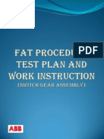 Fat Procedure & Test Plan