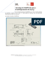 Enviar Drawings Do Solidworks para O Autocad (Mapeamento Dos Layers)