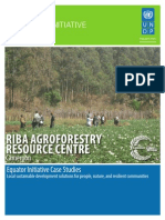 Case Studies UNDP: RIBA AGROFORESTRY RESOURCE CENTRE, Cameroon