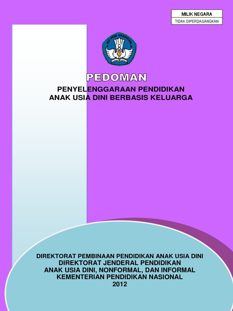 Panduan Administrasi Dan Ketatausahaan Paud Kemendikbud ...