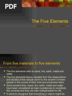 Five Element Chart | PDF