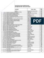 Daftar Buku Teks Di Perpustakaan Departemen Anatomi - Histologi FK Unair