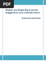 Download Shaban and Shabe Barat- True Status by nomanpur SN18027658 doc pdf