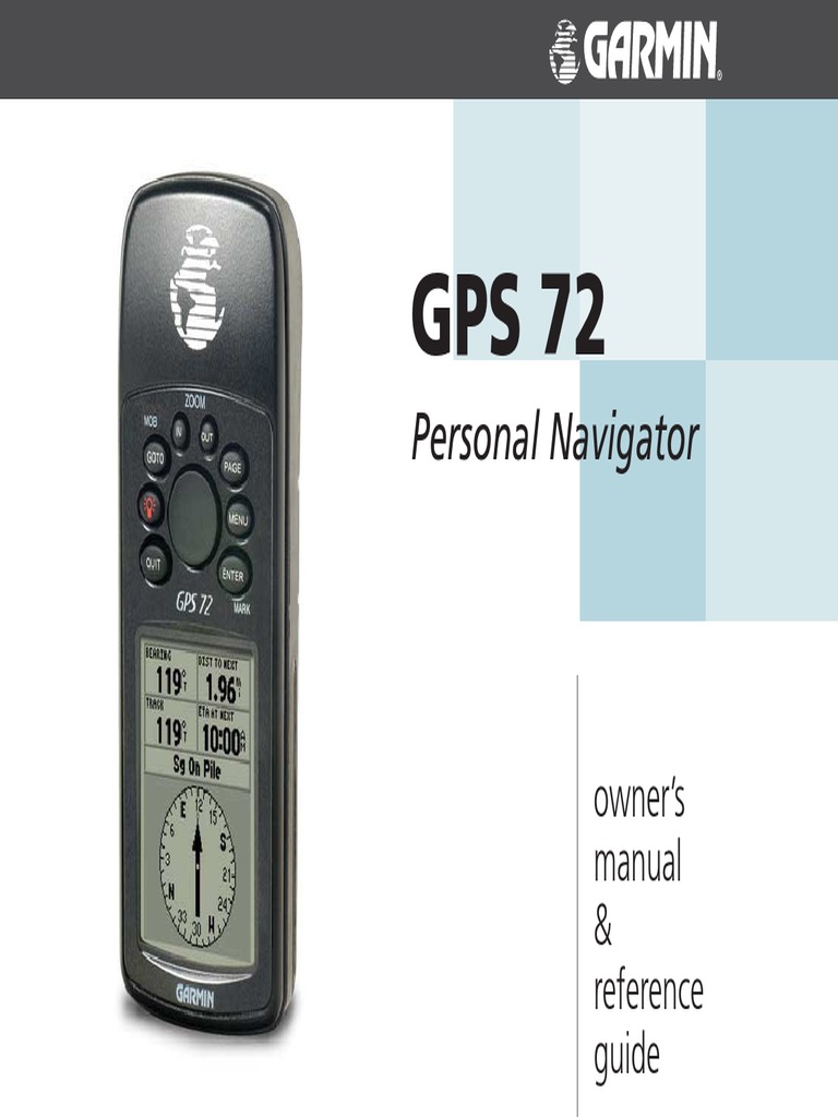 GPS 72 Owners Manual | PDF | Positioning System |