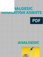 Analgesic Inhalation Agents Oxygen / Nitrous