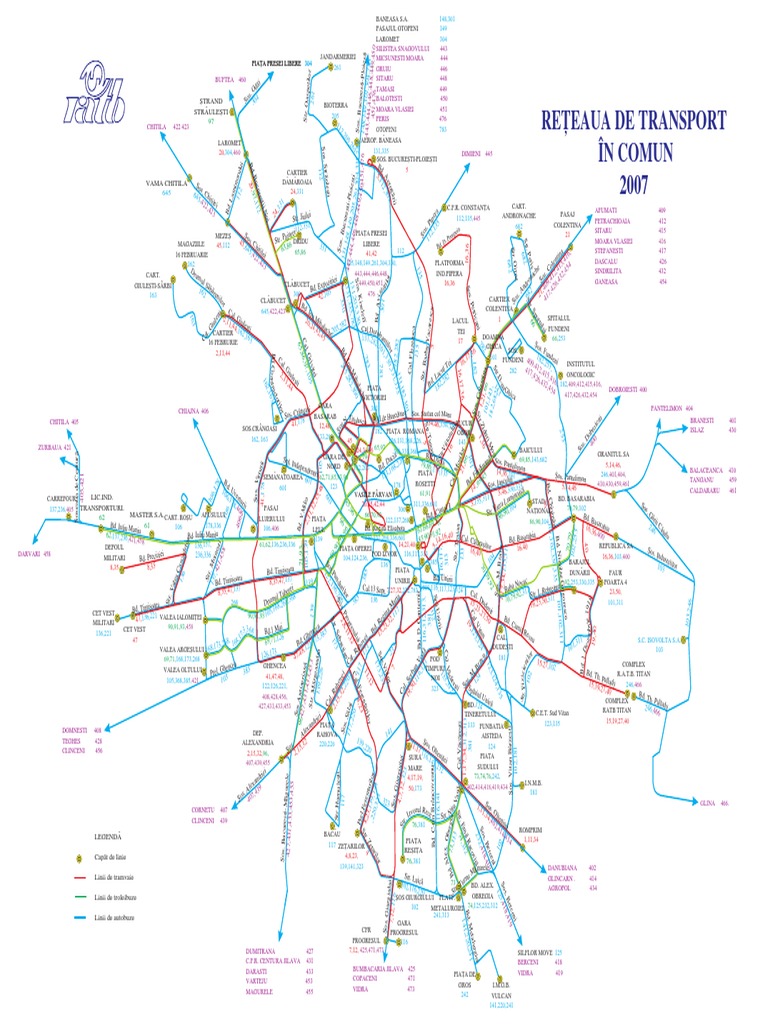 HARTA RATB Generala PDF | PDF