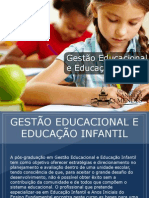 Pós-graduação em Gestão Educacional e Educação Infantil - Grupo Educa+ EAD 