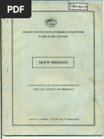 Design Principles for Skew Bridges | PDF | Bridge | Angle
