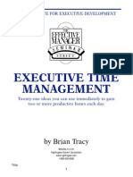 Brian Tracy - Executive Time Management PDF