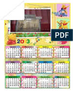 calendário 2013 POH