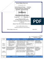 Formato planificación Febrero - Julio 2013 2°B