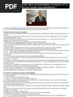 Download Les 20 erreurs  viter dans une prsentation Powerpoint by Canevet SN180286 doc pdf