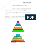 Cambio de Órdenes y Necesidades de La Pirámide de Maslow