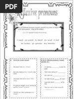 Lesson 13.2 - Worksheet Pronouns (Reflexive,)