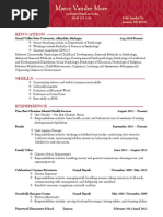 marcys resume