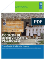 Estudios de Caso PNUD: ASOCIACIÓN DE MUJERES DE ISABELA PESCADO AZUL', Ecuador