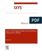 Reaxy - Find Organometallics