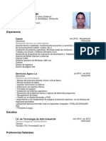 CV Edgar Guzman