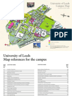 University of Leeds Campus Map: A A A A