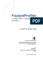 FoulantProfiler User Manual