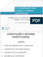 Leccion 5 Constitucion y Reforma Constitucional 2013-2014