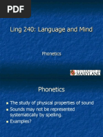 Phonetics 1