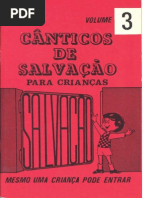 Canticos de Salvação vol. 3