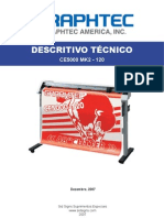 Ficha Técnica Equipamento de Recorte Graphtec CE5000-120