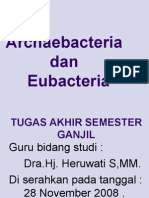 Archaebacteria Dan Eubacteria.x-i.Kelompok 7