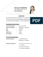 CV Flor Tello Sifuentes