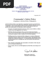 CAP Safety Program Regulation 160-1 | PDF | Risk | Civil Air Patrol