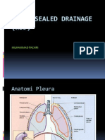 Water Sealed Drainage (WSD)