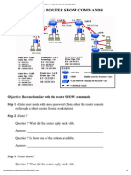 Print - LAB 7-1 - ROUTER SHOW COMMANDS PDF