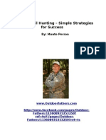 Whitetail Hunting Simple Strategies For Success Scribd