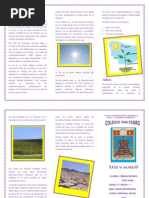 Luz y Suelo Triptico