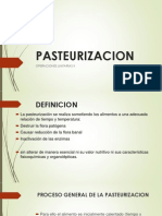 PASTEURIZACION