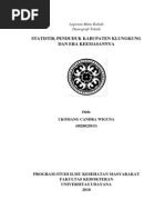 Download Statistik Penduduk Kabupaten Klungkung Dan Era Keemasannya by I Komang Candra Wiguna SN180389003 doc pdf