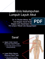 Aspek Klinis Kelumpuhan Lumpuh Layu Akut