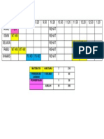 Jadual Buku Rekod